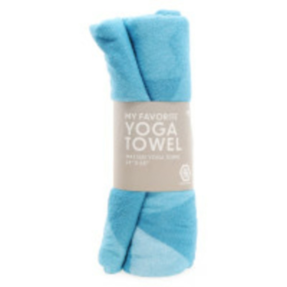 Series 8 Fitness 24" x 68" Blue Mat Size Yoga Towel